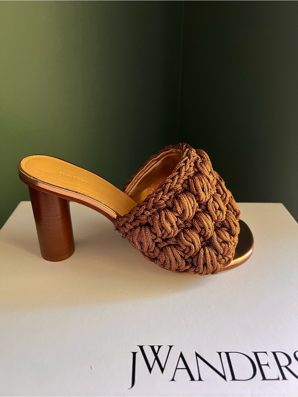 JW Anderson Crochet Popcorn Sandals